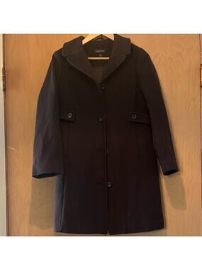 Lands’ End Wool Blend Coat